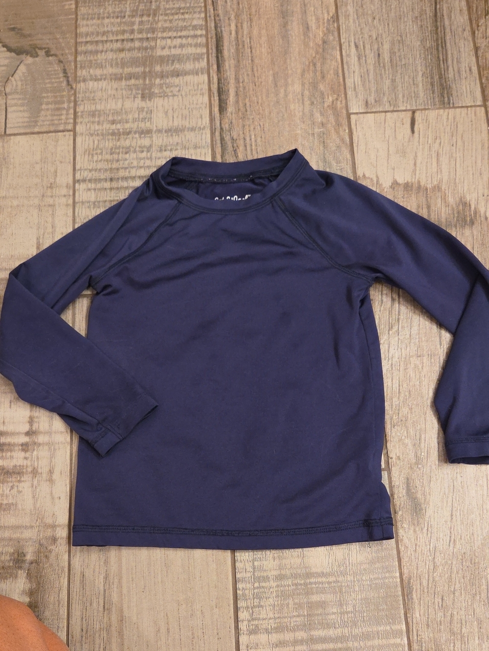 Cat & Jack Navy Long-Sleeve Kids Rashguard